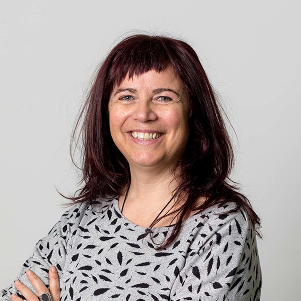 Erika Mair ist Mitarbeiterin des Vereins WIR
