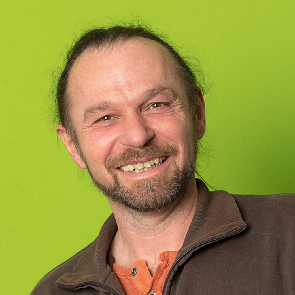 Martin Wechselberger, Mitarbeiter beim Verein WIR aus Hall
