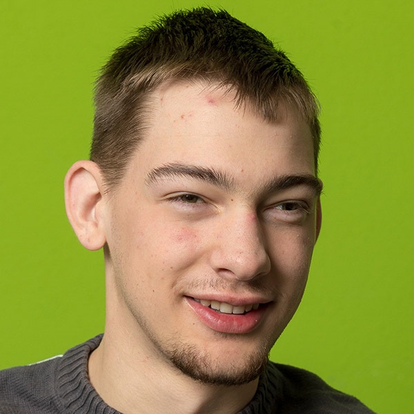 Johannes, ein Klient des Vereins WIR